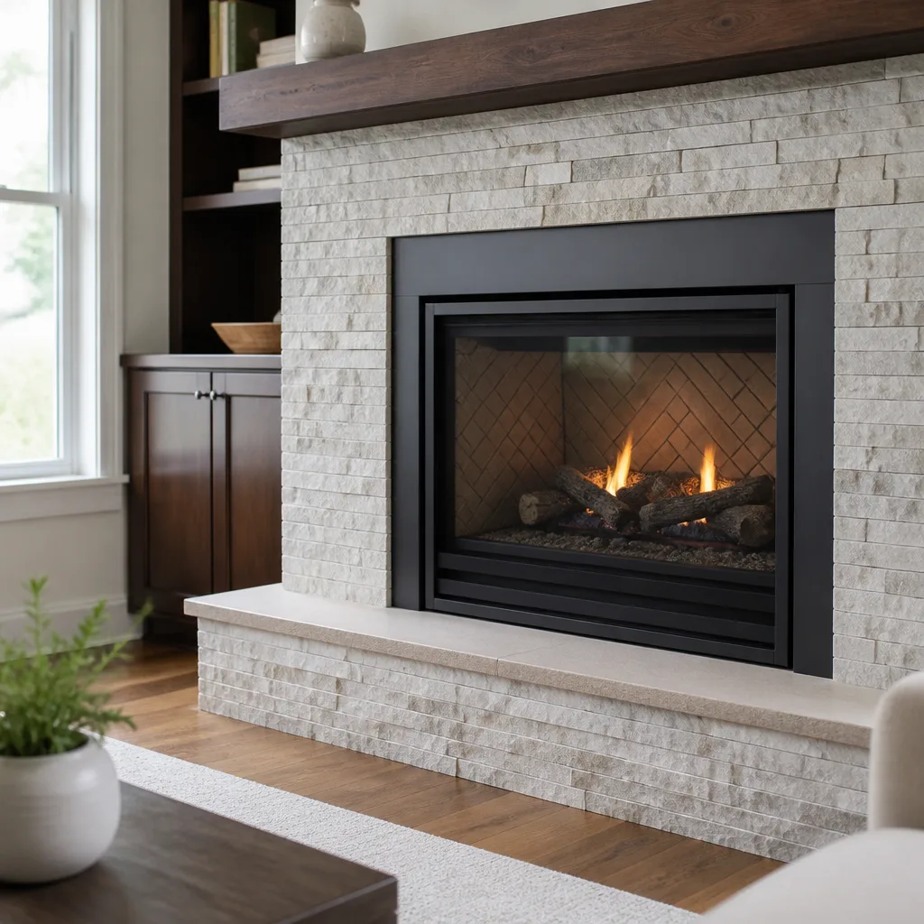 Gas fireplace service